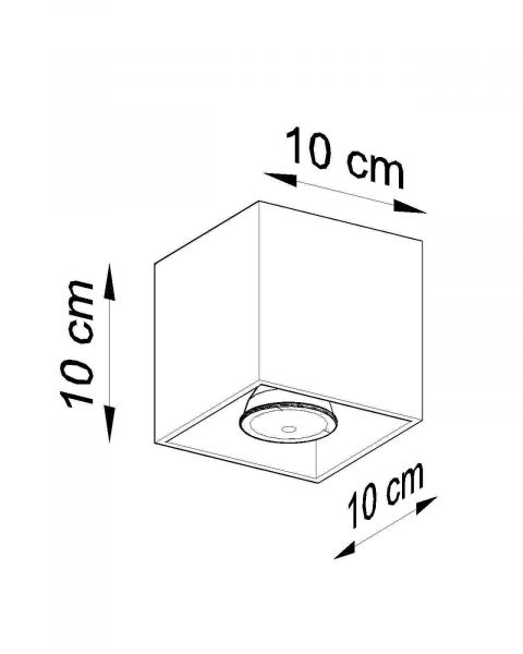 Kattovalaisin QUAD 1 valkoinen