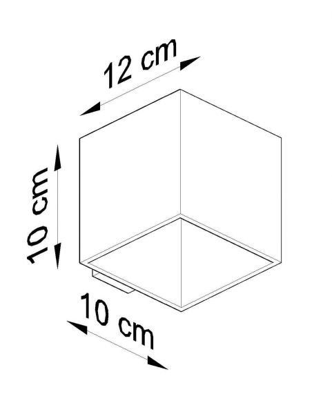 Seinävalaisin QUAD 1 musta