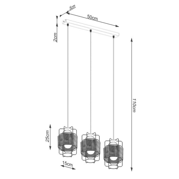 Riippuvalaisin GIZUR 3L