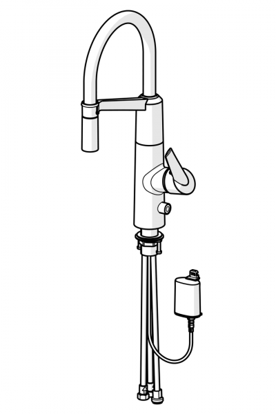 Keittiöhana PKV Oras Optima SemiPro 2739F 6 V