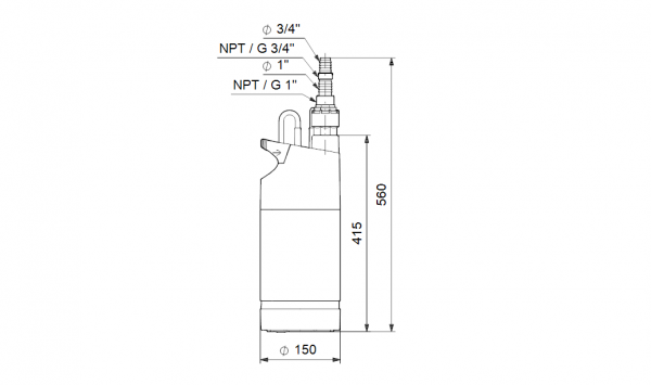 Lämpöjohtopumppu Grundfos Alpha1 25-80 180 1V