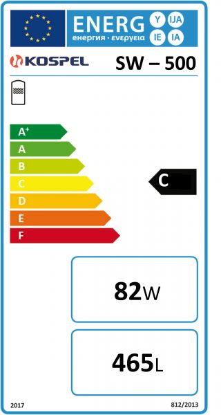 Hot water cylinder Kospel SW-500 with heating coil