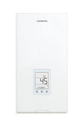 Vedenlämmitin Kospel PPE4, LCD näytö, 10-24kW, läpivirtaus, käyttövedelle, 3vaihe