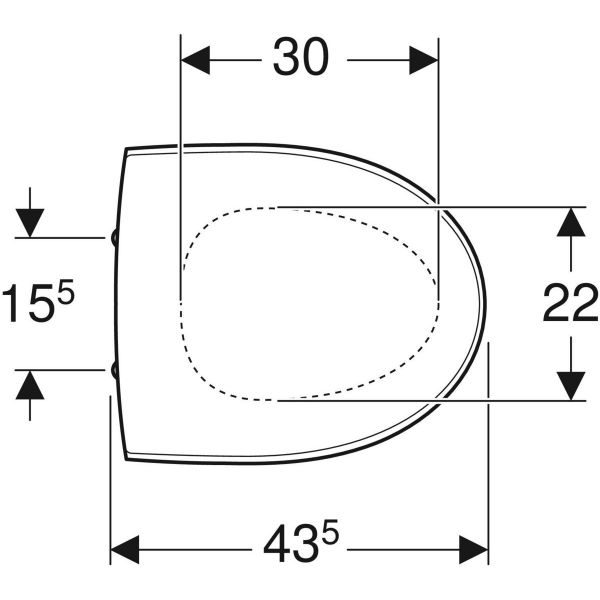 Wc-istuinkansi Ido pehmeä 5711181