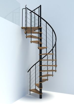 Spiral Staircase MINKA Venezia Smart, Oak